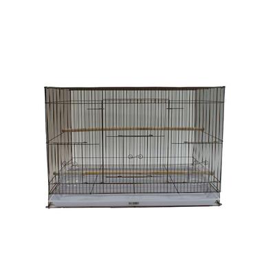 YML Antique Silver Breeding Cage, 24" L X 16" W X 16" H