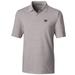 Men's Cutter & Buck Gray Kansas State Wildcats Big Tall Forge Pencil Stripe Polo