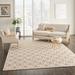 White 63 x 0.24 in Indoor/Outdoor Area Rug - Wrought Studio™ Lawanda Geometric Beige Indoor/Outdoor Area Rug | 63 W x 0.24 D in | Wayfair