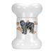 Tucker Murphy Pet™ Russian Terrier Bone Shaped Pet Treat Jar Ceramic, Size 9.0 H x 6.0 W x 5.0 D in | Wayfair 00F8904261CF46ADB593D9447B55A6BE