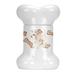Tucker Murphy Pet™ Soft Coated Wheaten Terrier Bone Shaped Pet Treat Jar Ceramic, Size 9.0 H x 6.0 W x 5.0 D in | Wayfair