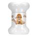 Tucker Murphy Pet™ Tibetan Mastiff Bone Shaped Pet Treat Jar Ceramic, Size 9.0 H x 6.0 W x 5.0 D in | Wayfair 207EE9078B97455BB57D2813C44F2C0D