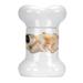 Tucker Murphy Pet™ Pekingese Bone Shaped Pet Treat Jar Ceramic | 9 H x 6 W x 5 D in | Wayfair 3C957AA2C5E04B7F9003EEE834F7A8FA