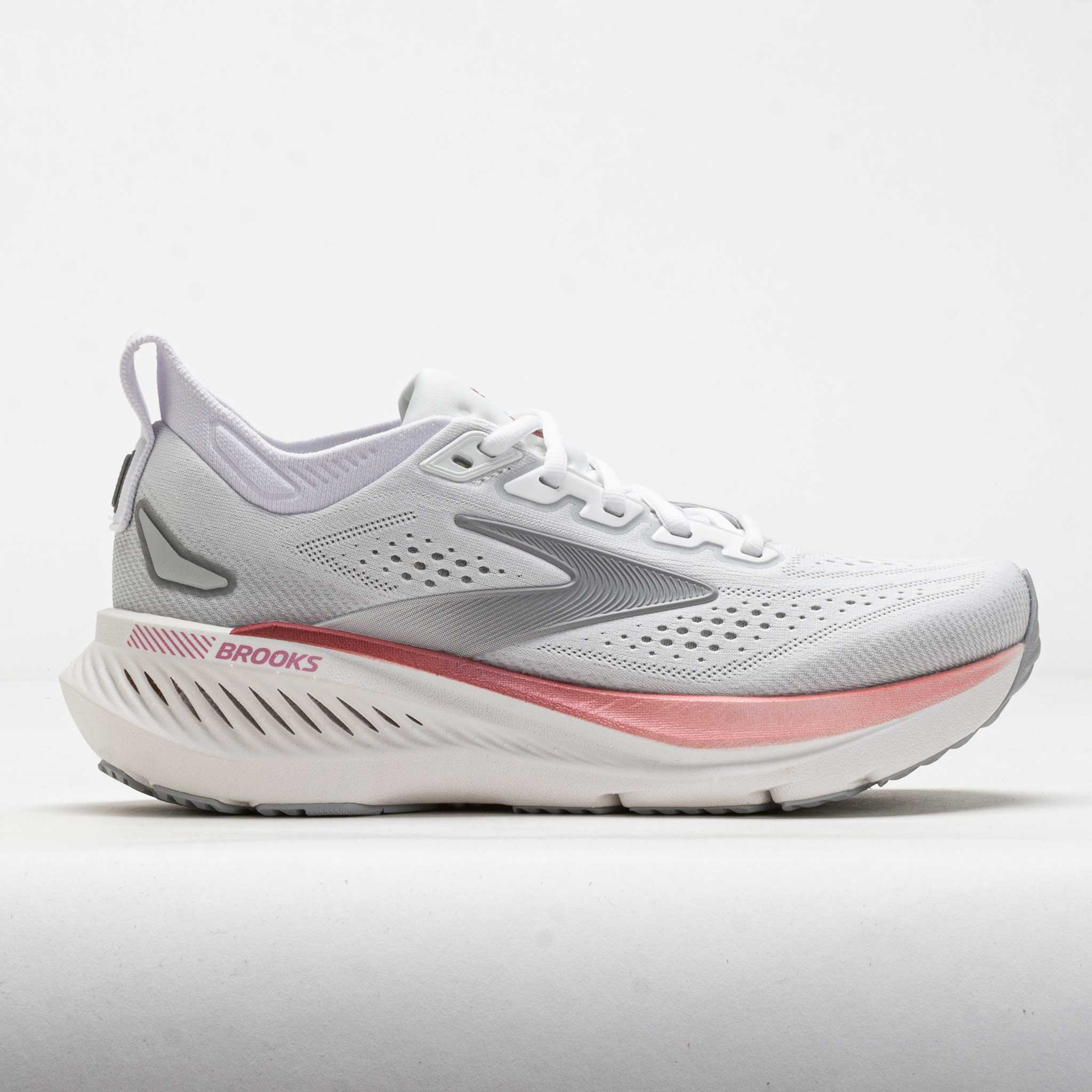 Brooks Glycerin GTS 23 Women's Running Shoes White/Harbor Mist/Metallic - Brooks