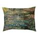 Tucker Murphy Pet™ Carlucci Water Lily Pond at Giverny Designer Pillow Fabric | 6.5 H x 42.5 W x 32.5 D in | Wayfair