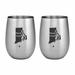 Ebern Designs Macey 50 States 20 oz. Stainless Steel Stemless Wine Glass Stainless Steel in Gray | 4.5 H x 3 W in | Wayfair