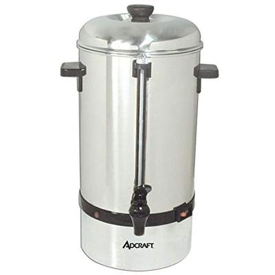 Empura CP-60 60-Cup Coffee Percolator, Stainless Steel, 120-Volt