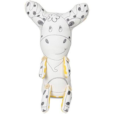 Pavilion Gift Company Stitched & Stuffed Animal Toy, Murphy The Moose/Yellow