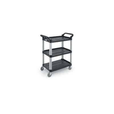 Vollrath 97006 Black Plastic 33" Multi-Purpose Cart