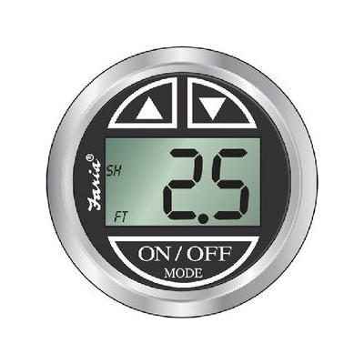 Faria 2" Depth Sounder w/Thru-Hull Transducer - Chesapeake Black - St. [13795]