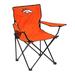 Logo Brands NFL Denver Broncos Quad Chair Quad Chair, Carrot, One Size