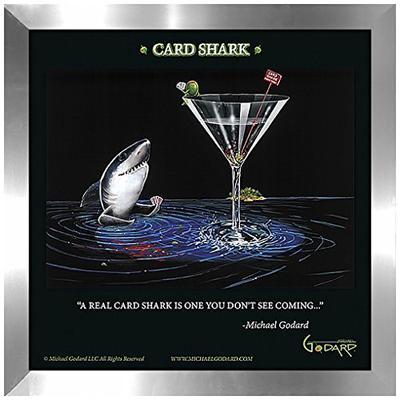 Picture Perfect International Michael Godard Card Shark Fine Framed Wall Art