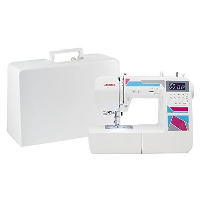 Janome MOD-200 Fully-Featured Computerized Sewing Machine with 200 Stitches, 12 Buttonholes, Alphabe