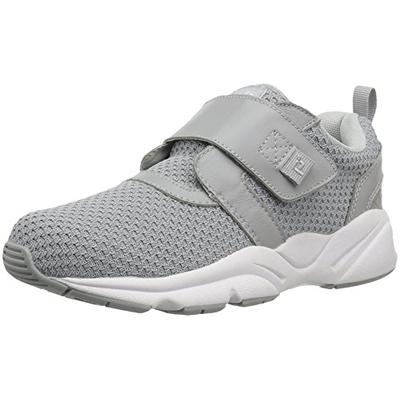 Propet Women's Stability X Strap Sneaker, Light Grey, 8.5 2E US
