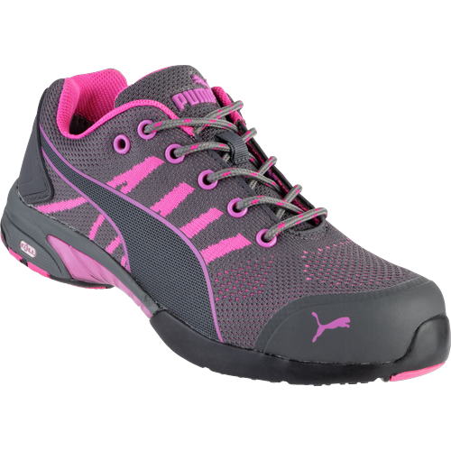 Baskets de sécurité femme Celerity Knit S1 HRO SRC Puma roses