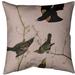 East Urban Home Winged Starling Euro Pillow Linen in Pink | 26 H x 26 W x 2 D in | Wayfair 35ACA809655E44F0B732DE1606826B60