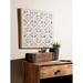 Ophelia & Co. Decorative Square Mirror Wall Décor, Wood in Brown/White | 18 H x 18 W in | Wayfair 34BB225DE3CE491F8D1E0A6AB098860B