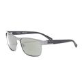 BLOC Navigator F180 Men's Sunglasses with Karbon TXâÂ„¢ bi-core injected structured frame, Black/Grey, One Size