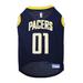 NBA Eastern Conference Mesh Jersey for Dogs, X-Small, Indiana Pacers, Multi-Color