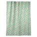 East Urban Home Trapezoids Geometric Room Darkening Thermal Rod Pocket Single Curtain Panel Polyester in Green/Blue/Brown | 84 H in | Wayfair