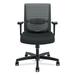 HON Convergence Mid-Back Mesh Task Chair Upholstered/Mesh, Wood in Brown | 42 H x 27.75 W x 27.5 D in | Wayfair HCAT1MM.Z1.A.H.M.ACCF10.AL.SB.T