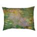 Tucker Murphy Pet™ Carlucci Water Lilies Reflection Designer Pillow Fabric | 7 H x 52 W x 42 D in | Wayfair 088090A484914F658EAAE60CA9F01682