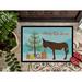 The Holiday Aisle® SantaCruz Zamorano-Leones Donkey Christmas Non-Slip Outdoor Door Mat Synthetics | 0.25" H x 27" W x 18" D | Wayfair