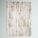 Brown 26 x 0.32 in Area Rug - Greyleigh™ Whitten Abstract Ivory Area Rug Viscose, Latex | 26 W x 0.32 D in | Wayfair