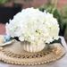 House of Hampton® Artificial Hydrangeas Floral Arrangements & Centerpieces in Vase Silk | 10 H x 8 W x 8 D in | Wayfair