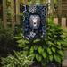 Caroline's Treasures Flowers Jack Russell Terrier 2-Sided Polyester 15 x 11.5 in. Garden Flag in Gray/Blue | 15 H x 11.5 W in | Wayfair BB5080GF