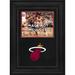 Miami Heat Deluxe 8" x 10" Horizontal Photograph Frame with Team Logo