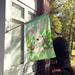 Caroline's Treasures Easter Bunny Rabbit 2-Sided Polyester 40 x 28 in. House Flag in Green | 40 H x 28 W in | Wayfair VHA3023CHF