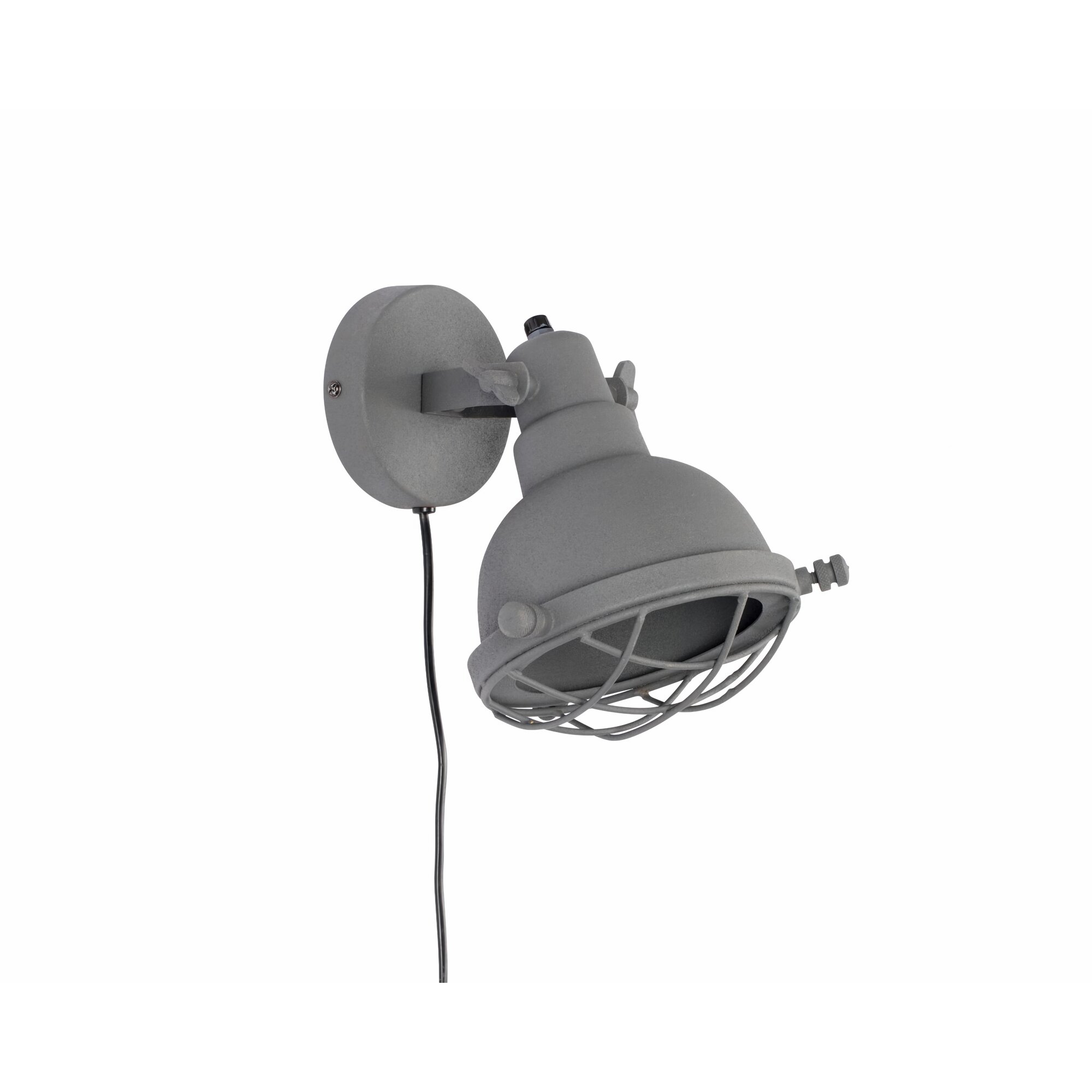 designline »Evan« Wandlampe matt grau