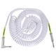 Ernie Ball Spiral Instrument Cable White