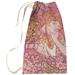 World Menagerie Magdaleno Woman Among Flowers Laundry Bag Fabric in Red/Brown | 64 H in | Wayfair 41FA142BE1A04A6E909E8B5397F7BBFF