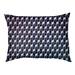 Tucker Murphy Pet™ Byrge Dog Pillow Polyester/Fleece in Blue/Black/Indigo | 9.5 H x 29.5 W x 19.5 D in | Wayfair A0FB7F9D67FE495D982B03BF6BA9EE6D