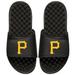 Men's ISlide Black Pittsburgh Pirates Primary Logo Slide Sandals