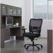 Symple Stuff Pascarella Task Chair Aluminum/Upholstered in Gray/Black/Brown | 42.5 H x 30.25 W x 28.75 D in | Wayfair