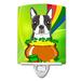 Caroline's Treasures Jack Russell Terrier St. Patrick's Day Ceramic Night Light Ceramic in Green | 6 H x 4 W x 3 D in | Wayfair BB1947CNL