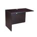 Symple Stuff Park Row 29.5" H x 36" W Desk Return Manufactured Wood in Brown | 29.5 H x 36 W x 26 D in | Wayfair E32859884BD34A66846A83256DE7E67A