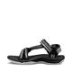 Teva Damen Terra Fi Lite Womens Sandalen, Schwarz/Grau, 36 EU