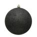 Vickerman 586372 - 2.4" Gunmetal Glitter Ball Christmas Tree Ornament (24 pack) (N590684DG)
