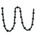 Vickerman 554715 - 9' Midnight Green Assorted Ball Garland (N181774) Christmas Garland Ornament