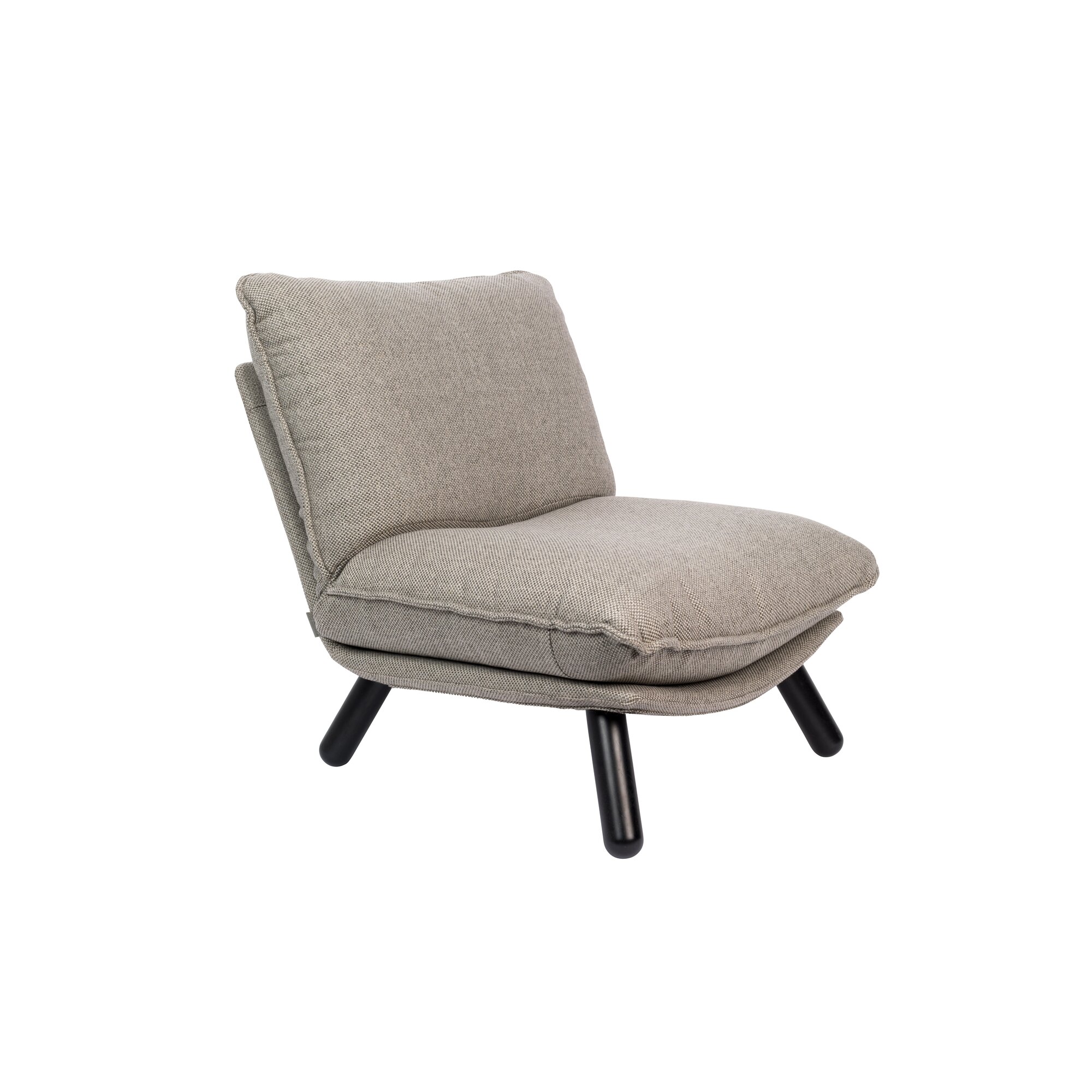 Zuiver »Lazy Sack« Lounge Sessel Polyester grau