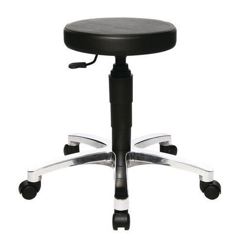 Tabouret D'atelier Simili Cuir Type:tec 70 Ass H Min:42 Cm - Topstar