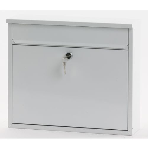 Boîte Aux Lettres Murale Hauteur 315 Cm Blanc - V-Part