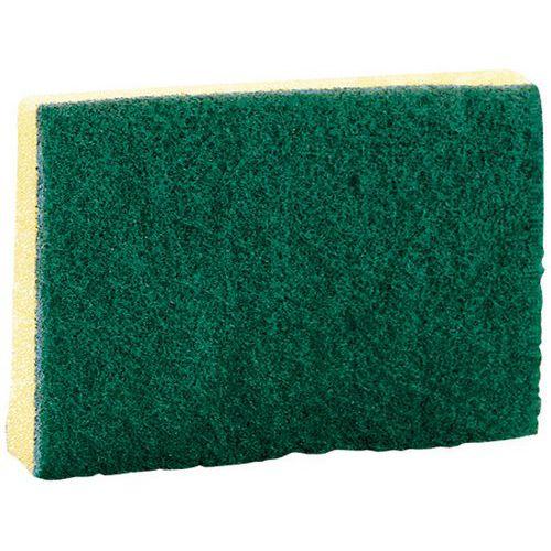 Éponge Tampon Vert L:14 Cm Col.:jaune - Sorbo