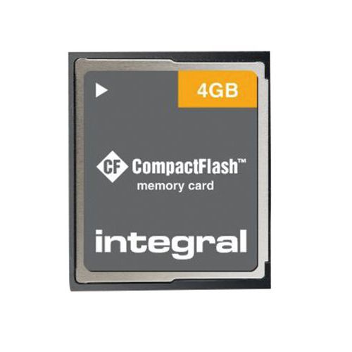 Carte Compact Flash 4go Intégral - Integral