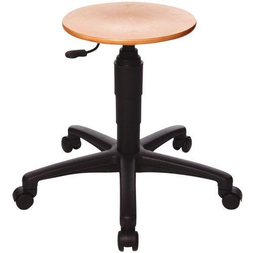 Tabouret Bois Roulettes Lift A Gaz Tec3 - Topstar