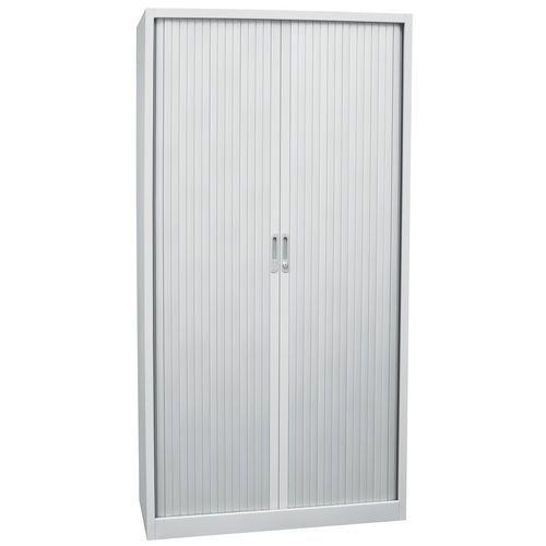 Armoire Rideaux 100 X 195 Cm Aluminium - Manutan Expert